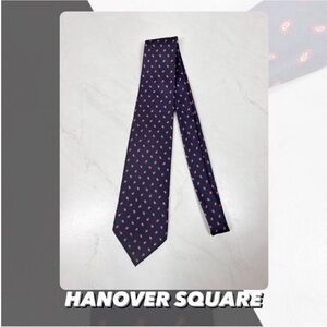EUC Hanover Square Blue Paisley Tie